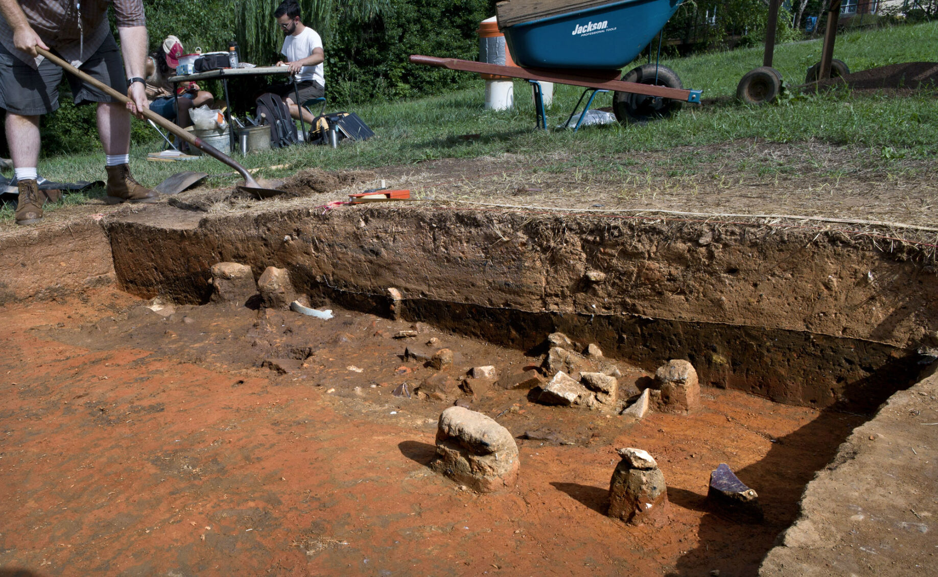 Old Salem excavation